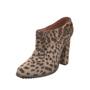 Lanvin Ponyhair Ankle Boots